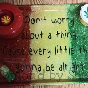 Custom Marley Rolling Tray